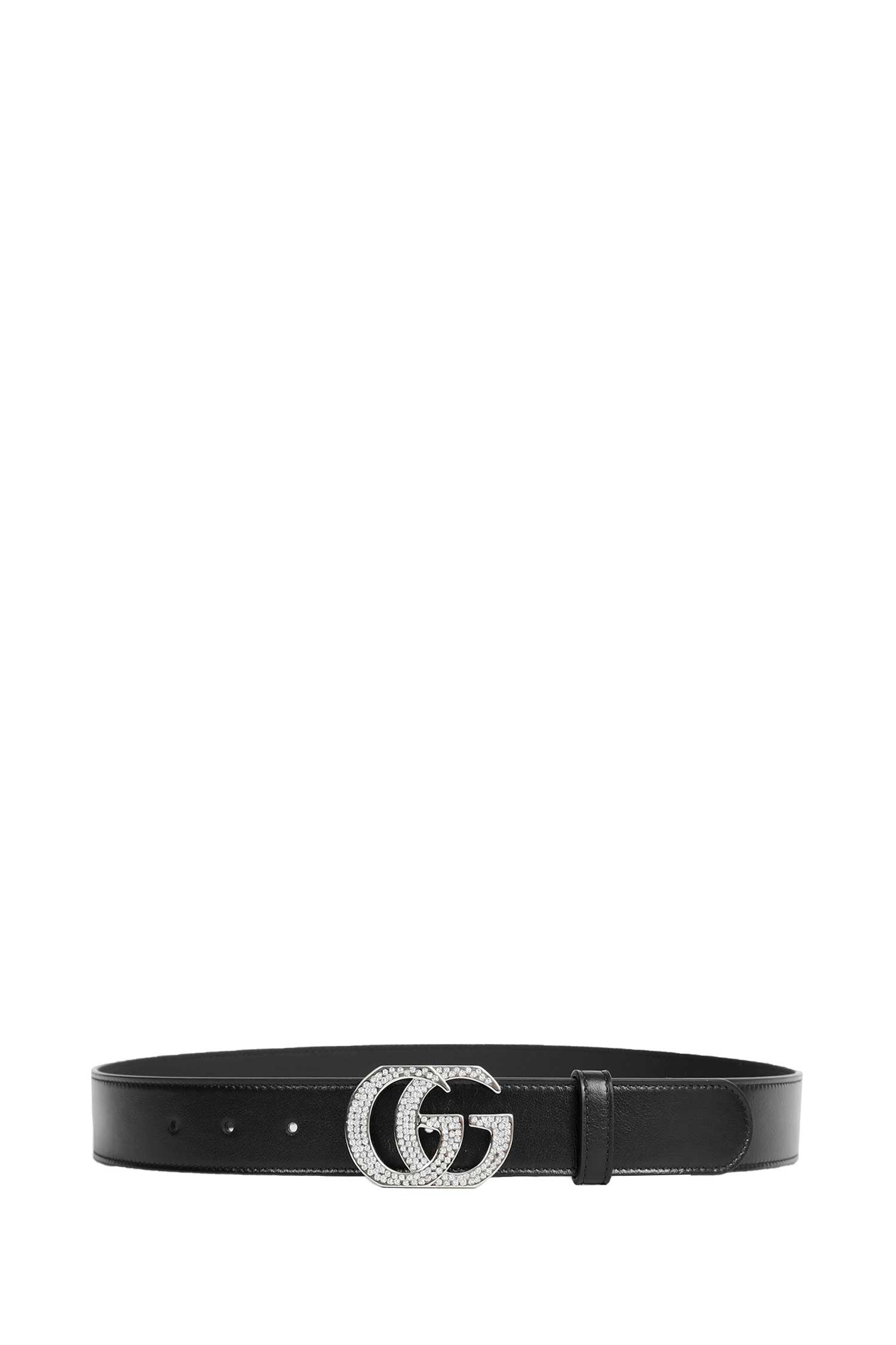 GUCCI GG Marmont Belt with Crystals woman