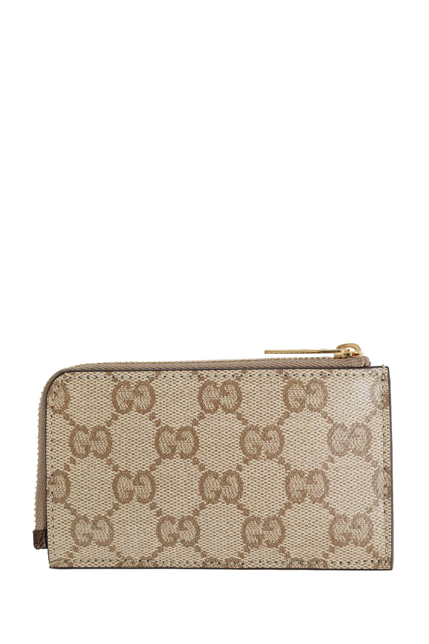 Zipped Card Holder with Multicolor Slots