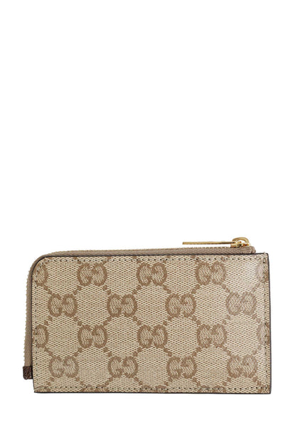 Zipped Card Holder with Multicolor Slots