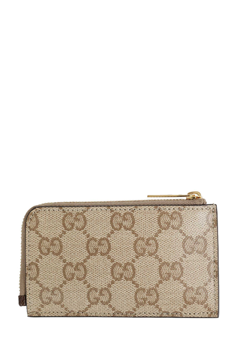 
              GUCCI Zipped Card Holder with Multicolor Slots woman
            