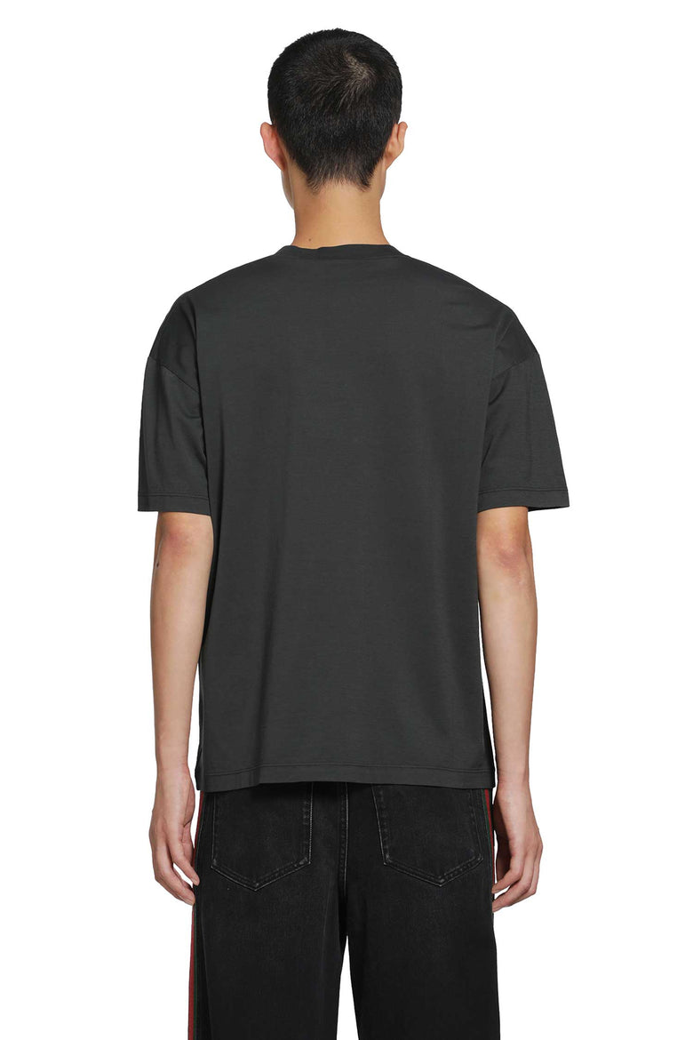 GUCCI Glitter Logo Cotton T-Shirt man