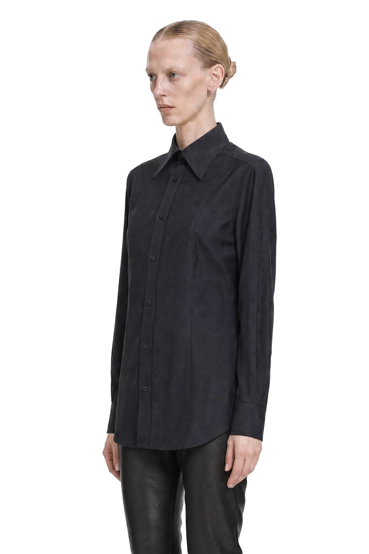 Silk Poplin Shirt