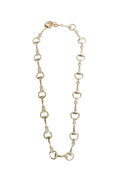 Horsebit Lariat Necklace