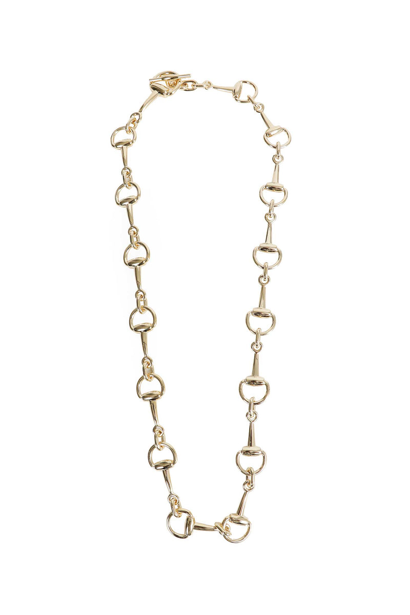 GUCCI Horsebit Lariat Necklace woman