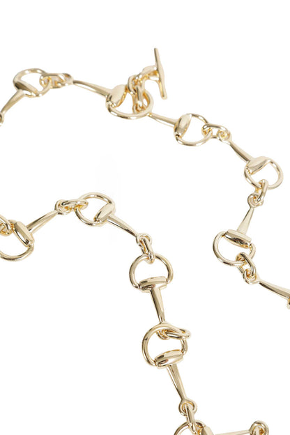 Horsebit Lariat Necklace