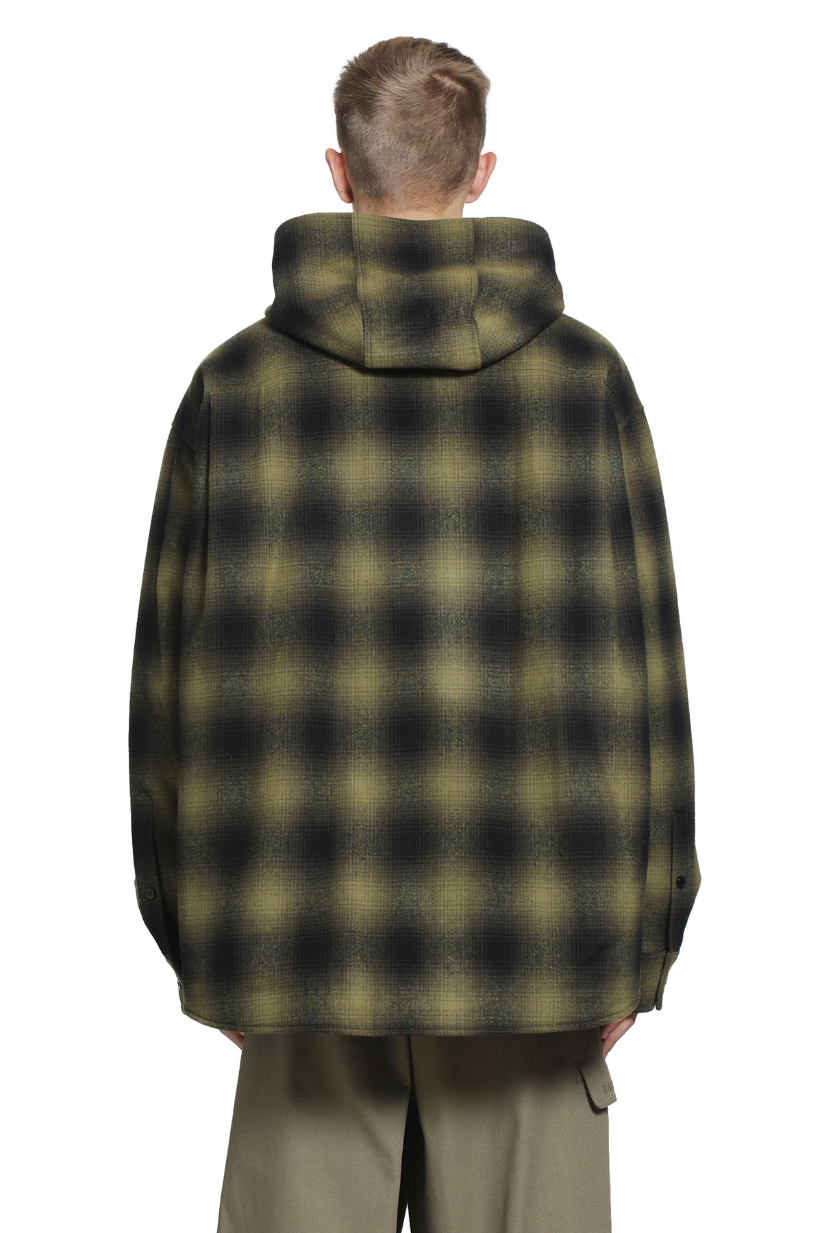 Padded Hooded Shirt