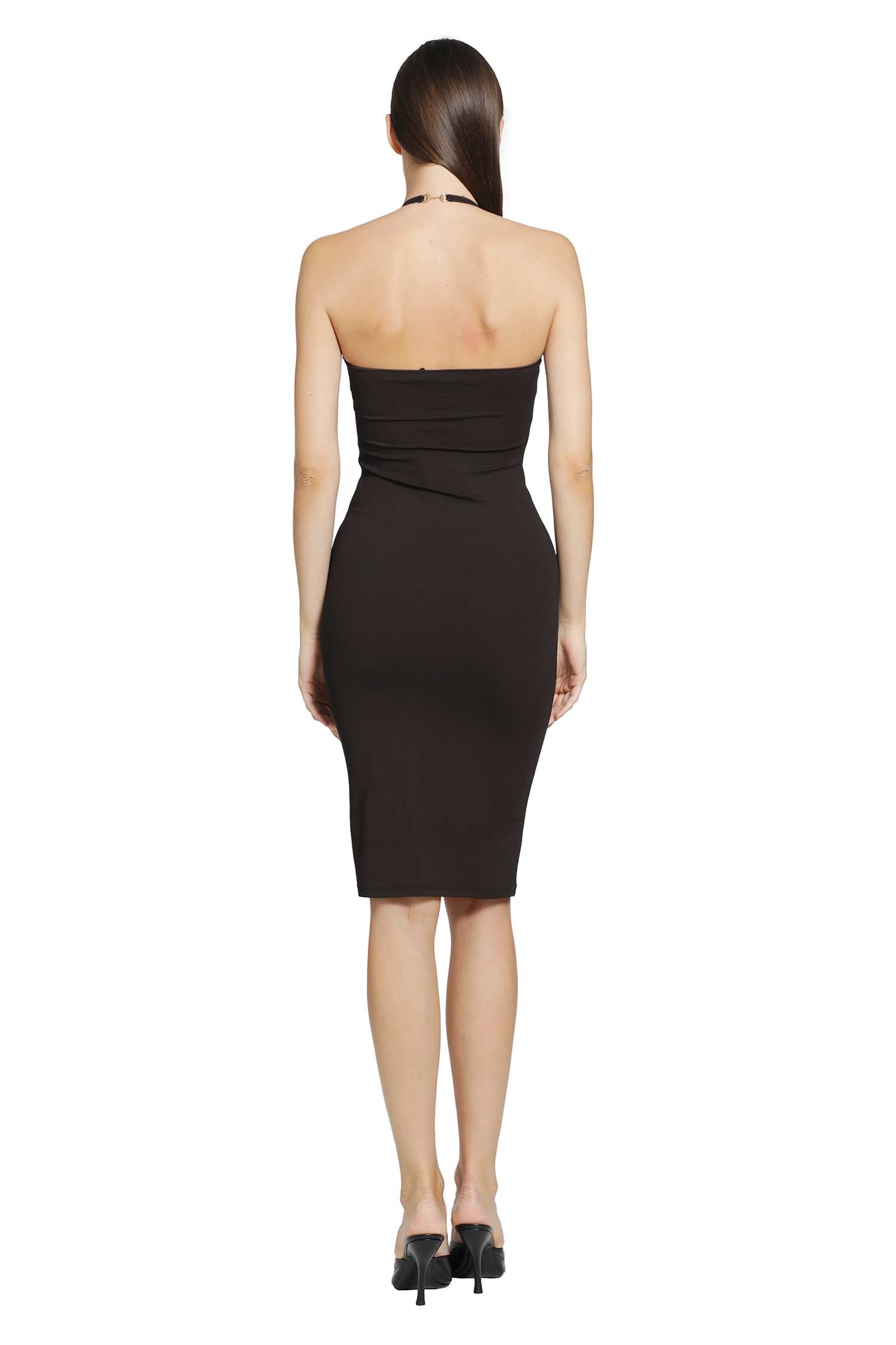 Jersey Dress with Horsebit