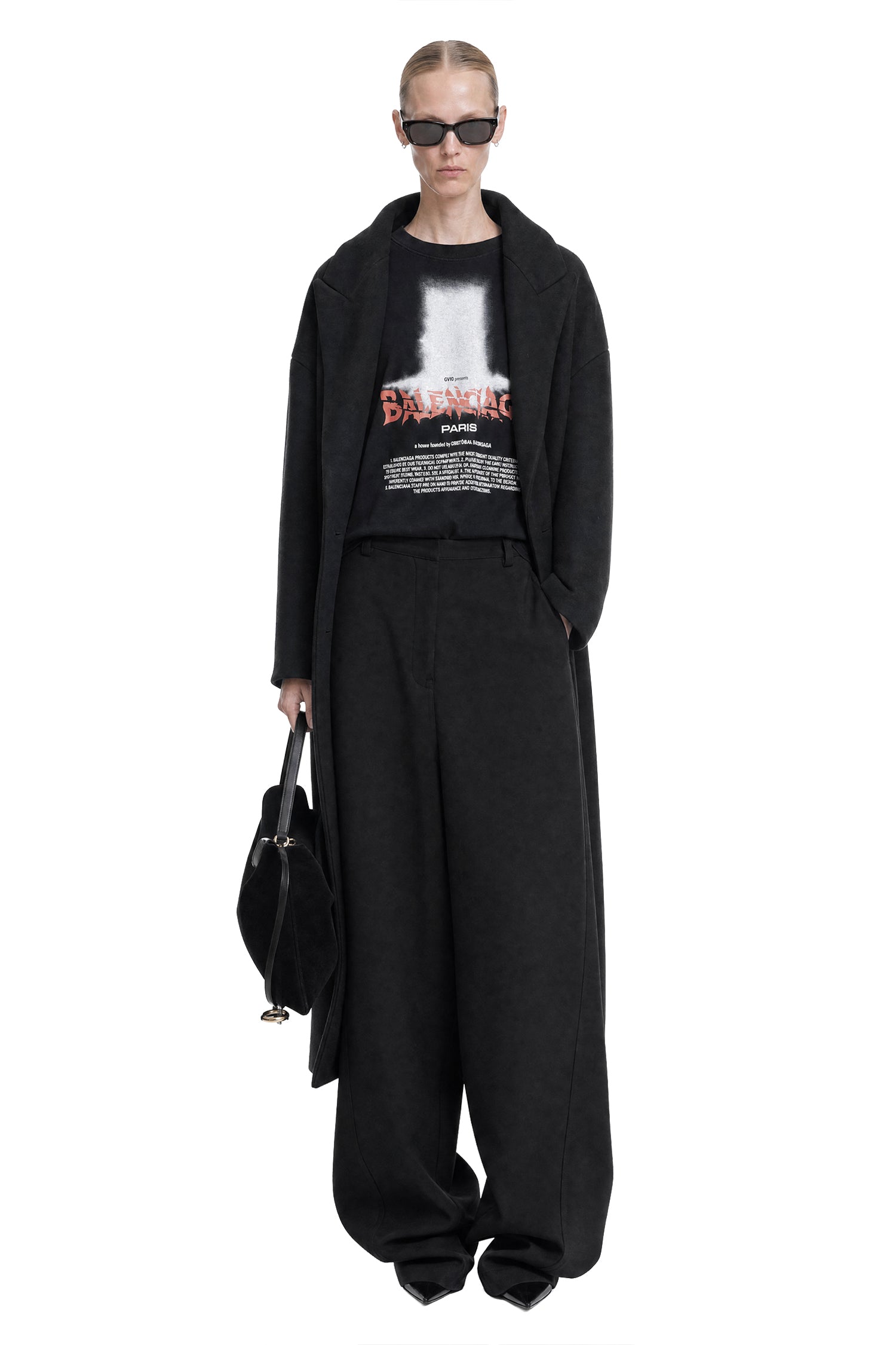 BALENCIAGA High-Waisted Barrel Pants woman