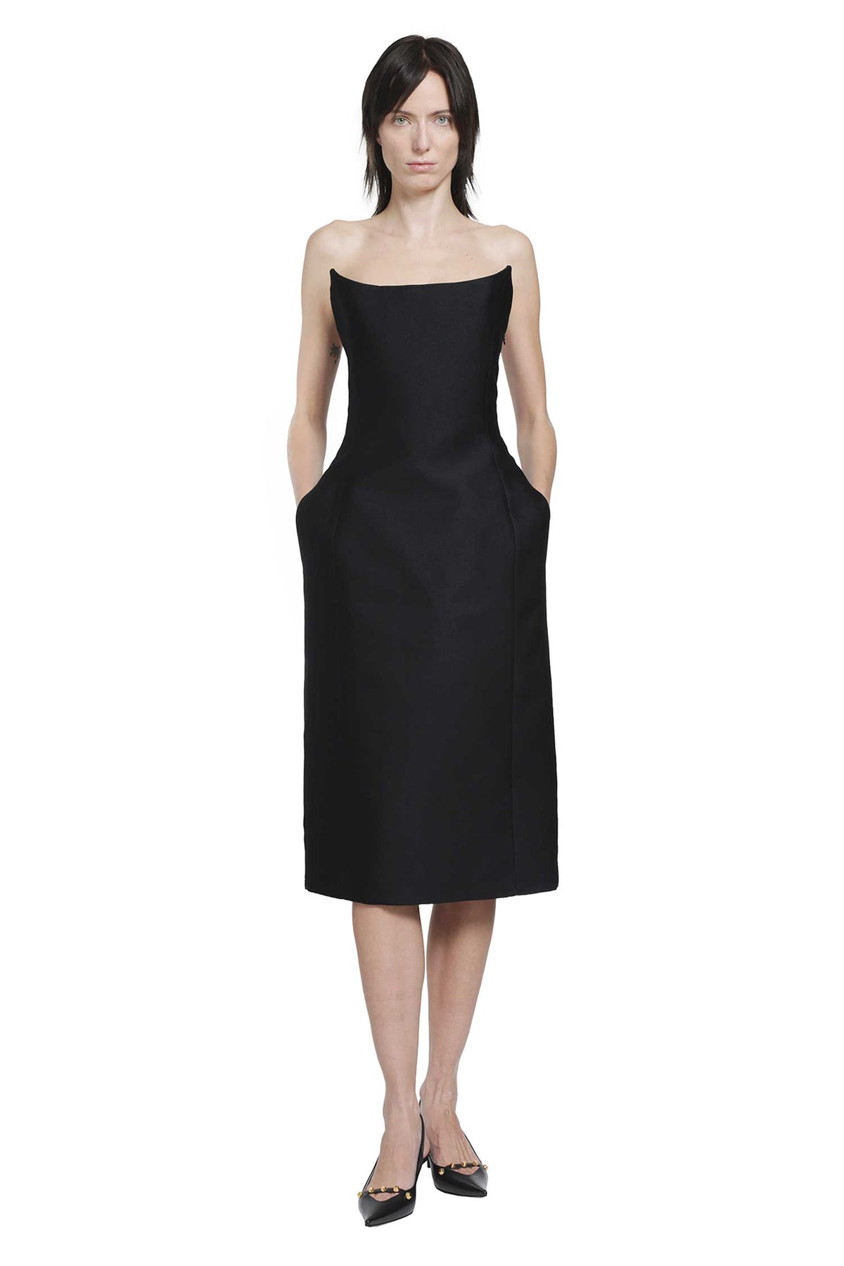 Midi Bustier Dress