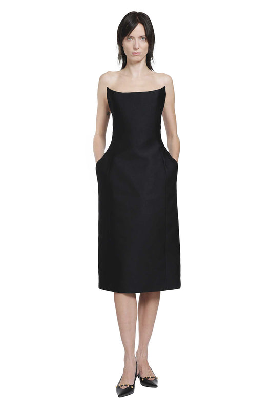 Midi Bustier Dress