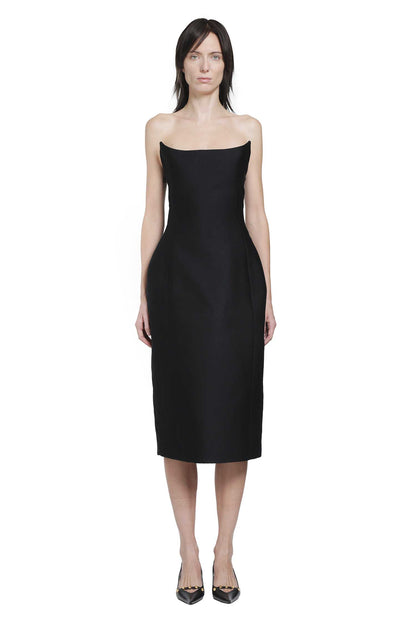Midi Bustier Dress