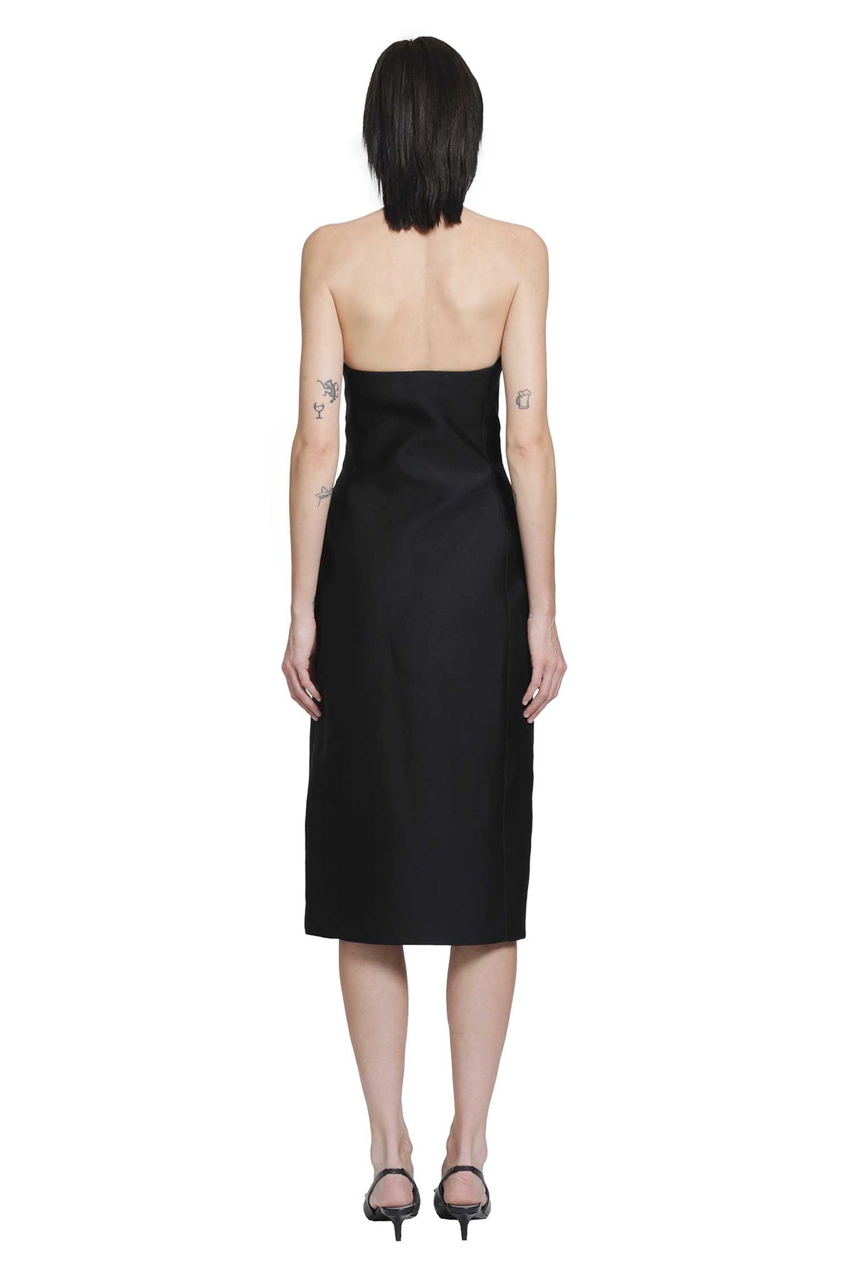 BALENCIAGA Midi Bustier Dress woman