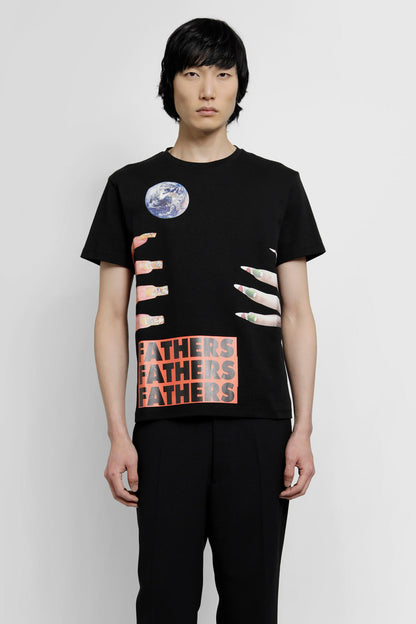 Antonioli RAF SIMONS MAN BLACK T-SHIRTS & TANK TOPS