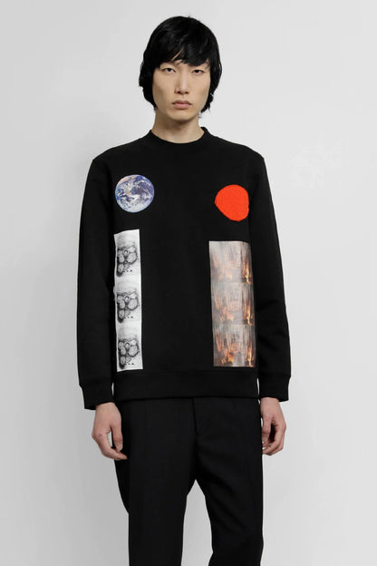 Antonioli RAF SIMONS MAN BLACK SWEATSHIRTS