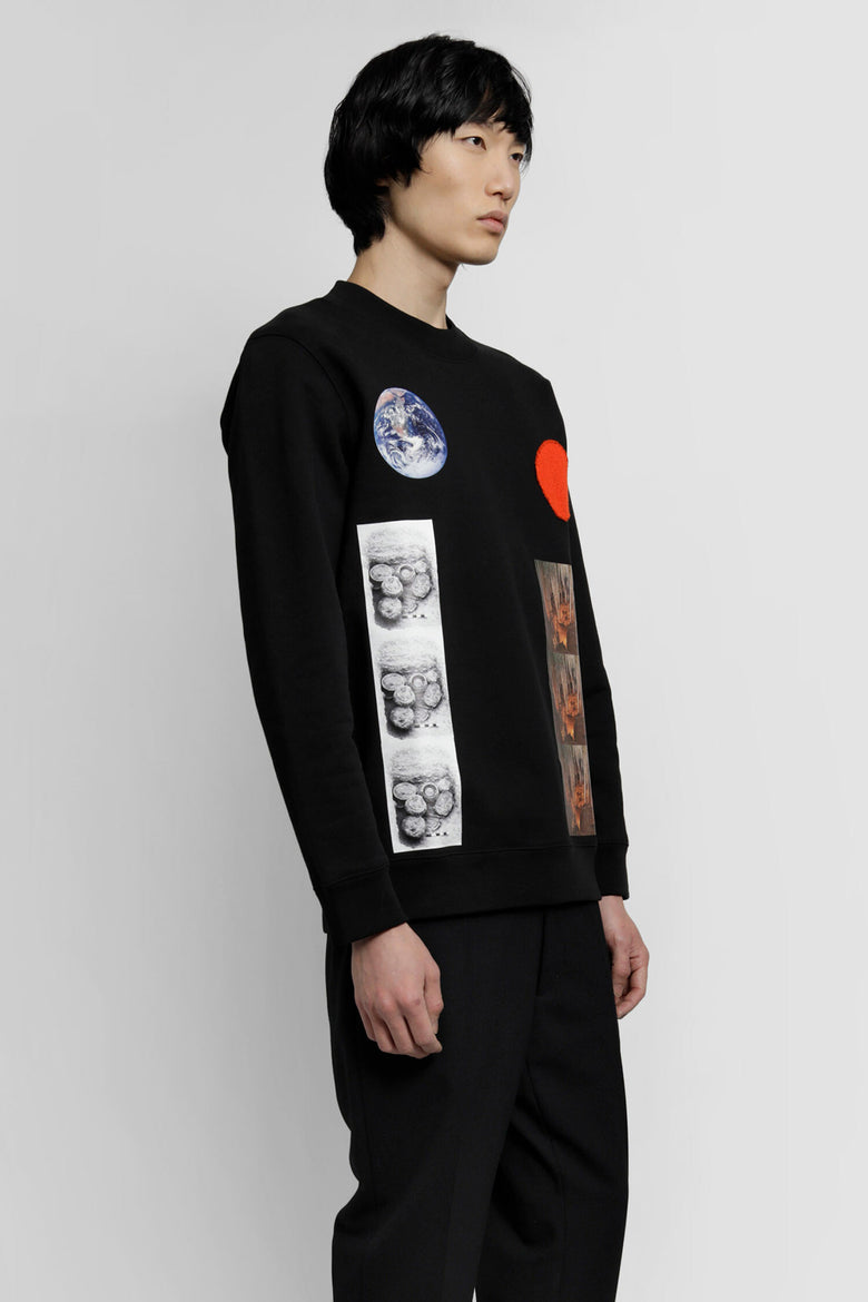 RAF SIMONS MAN BLACK SWEATSHIRTS