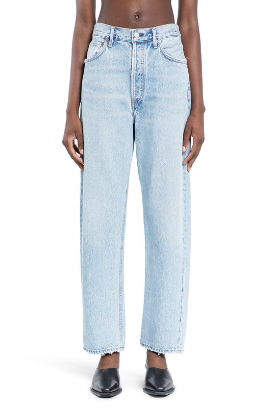 AGOLDE WOMAN BLUE JEANS