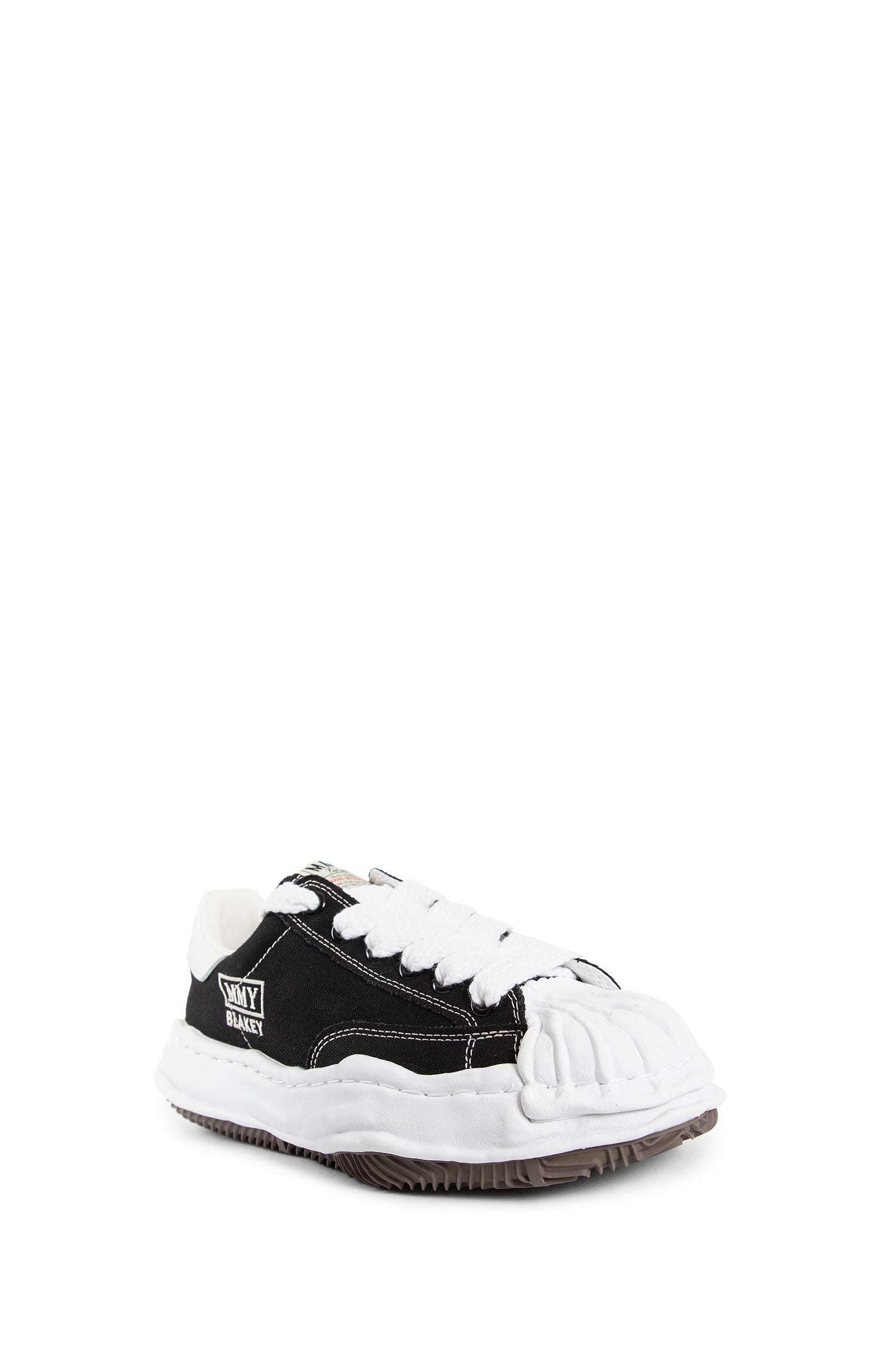 MAISON MIHARA YASUHIRO UNISEX BLACK SNEAKERS