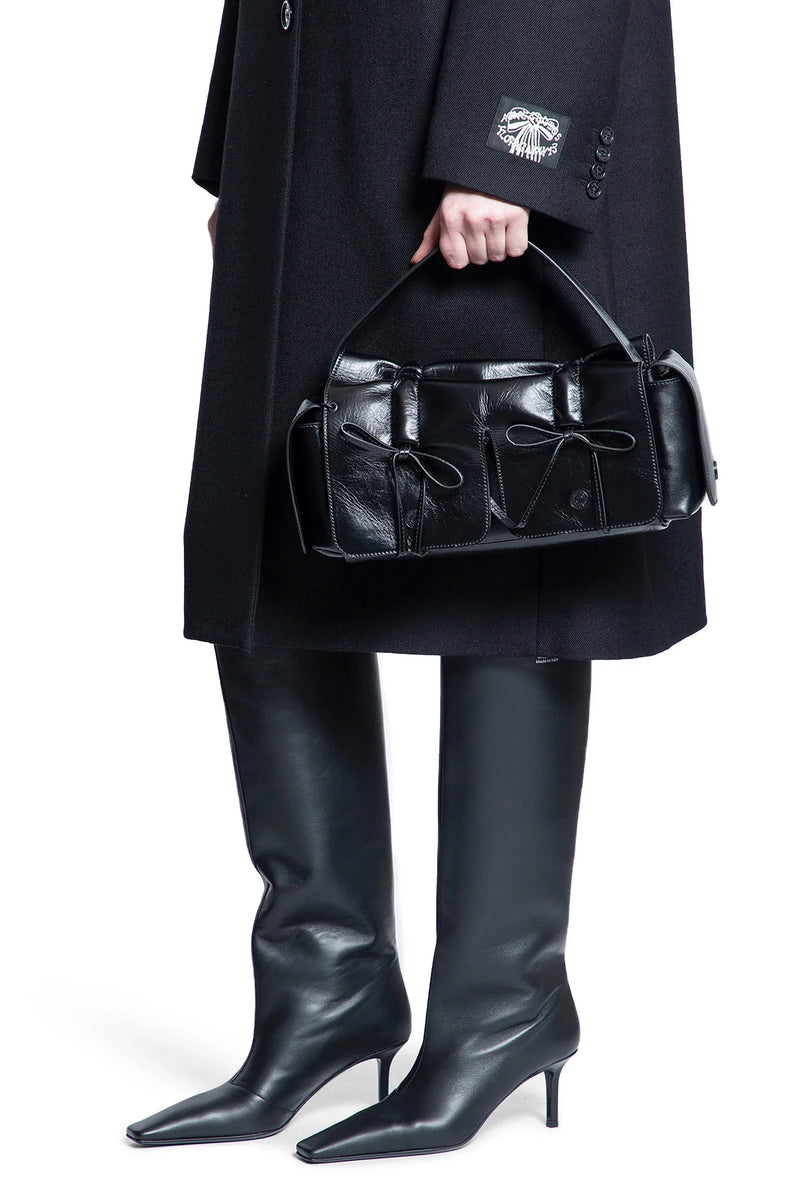 ACNE STUDIOS WOMAN BLACK TOP HANDLE BAGS - Antonioli.eu
