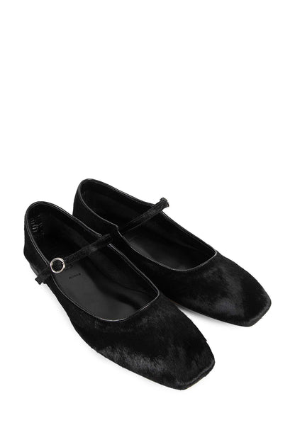 Uma Ponyhair Mary-Jane Flats