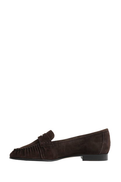 Aldous Suede Penny-Slot Loafers