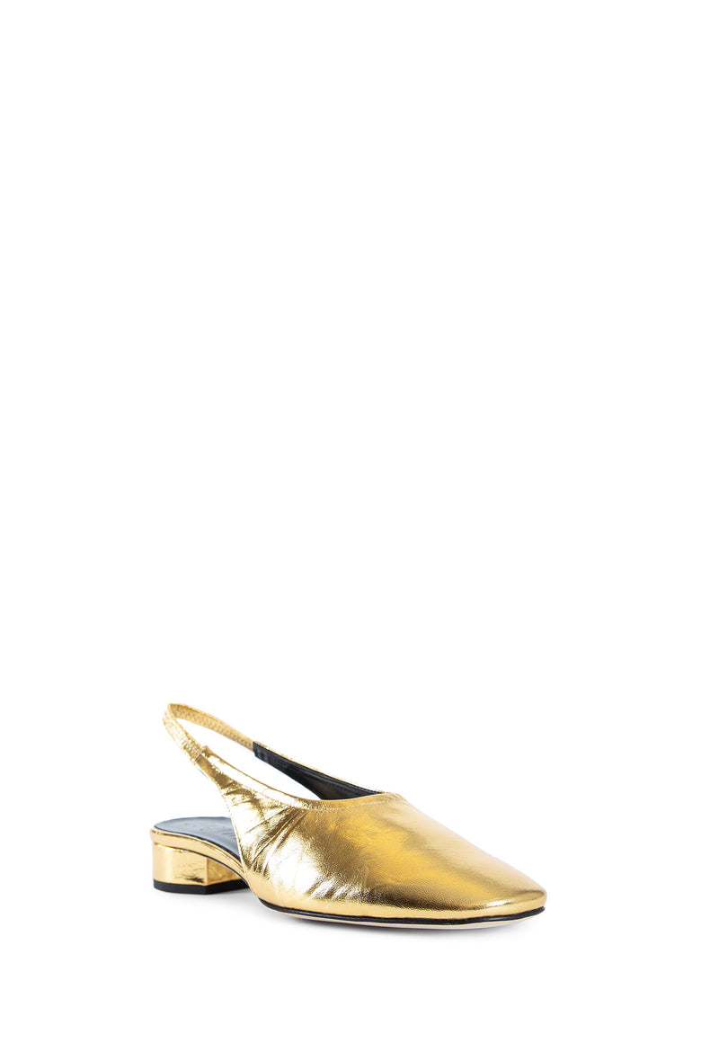 AEYDE WOMAN GOLD PUMPS