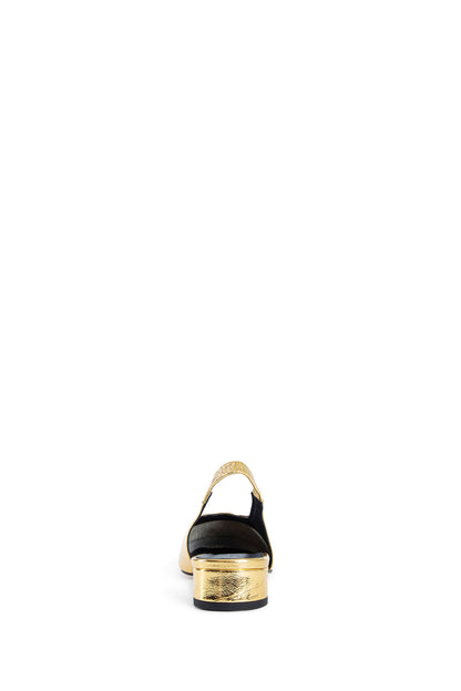AEYDE WOMAN GOLD PUMPS