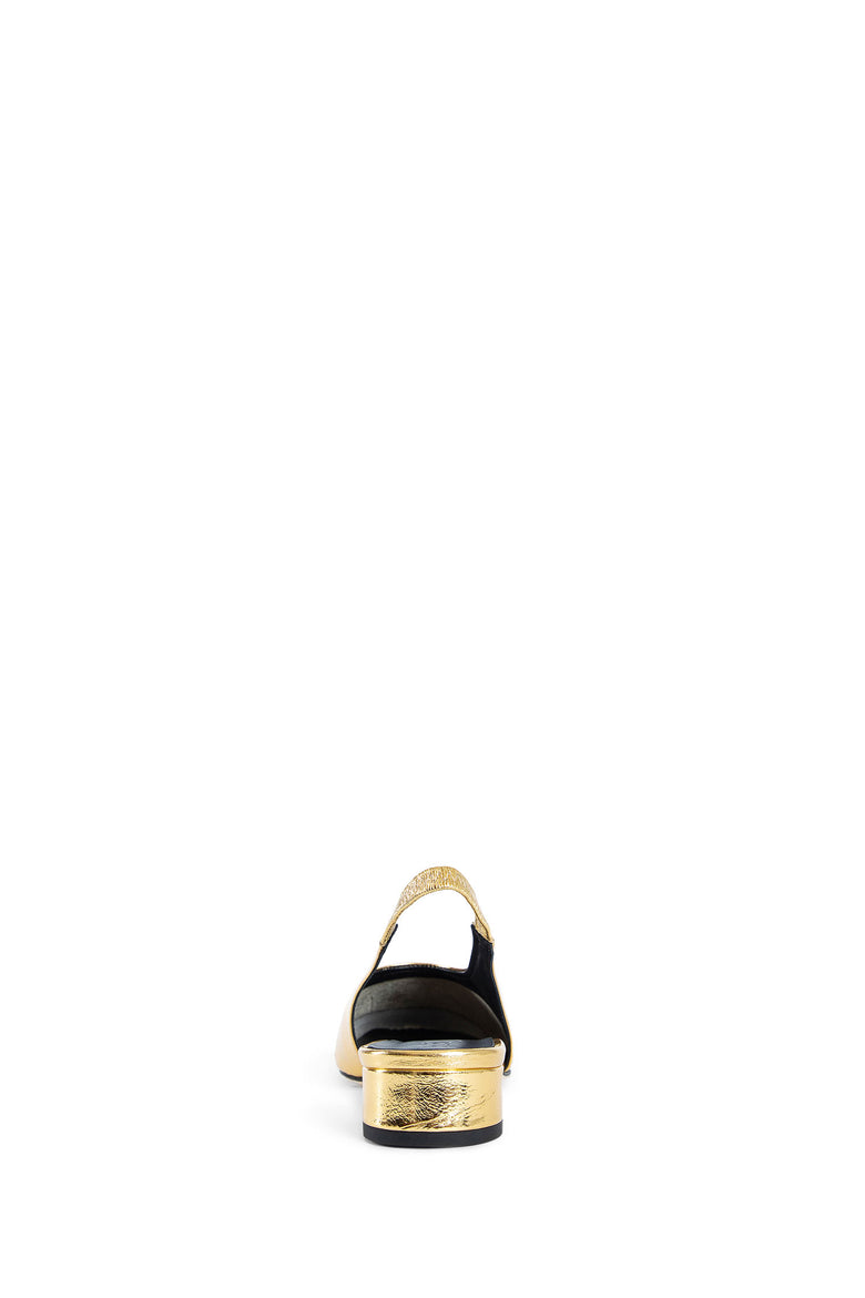 AEYDE WOMAN GOLD PUMPS