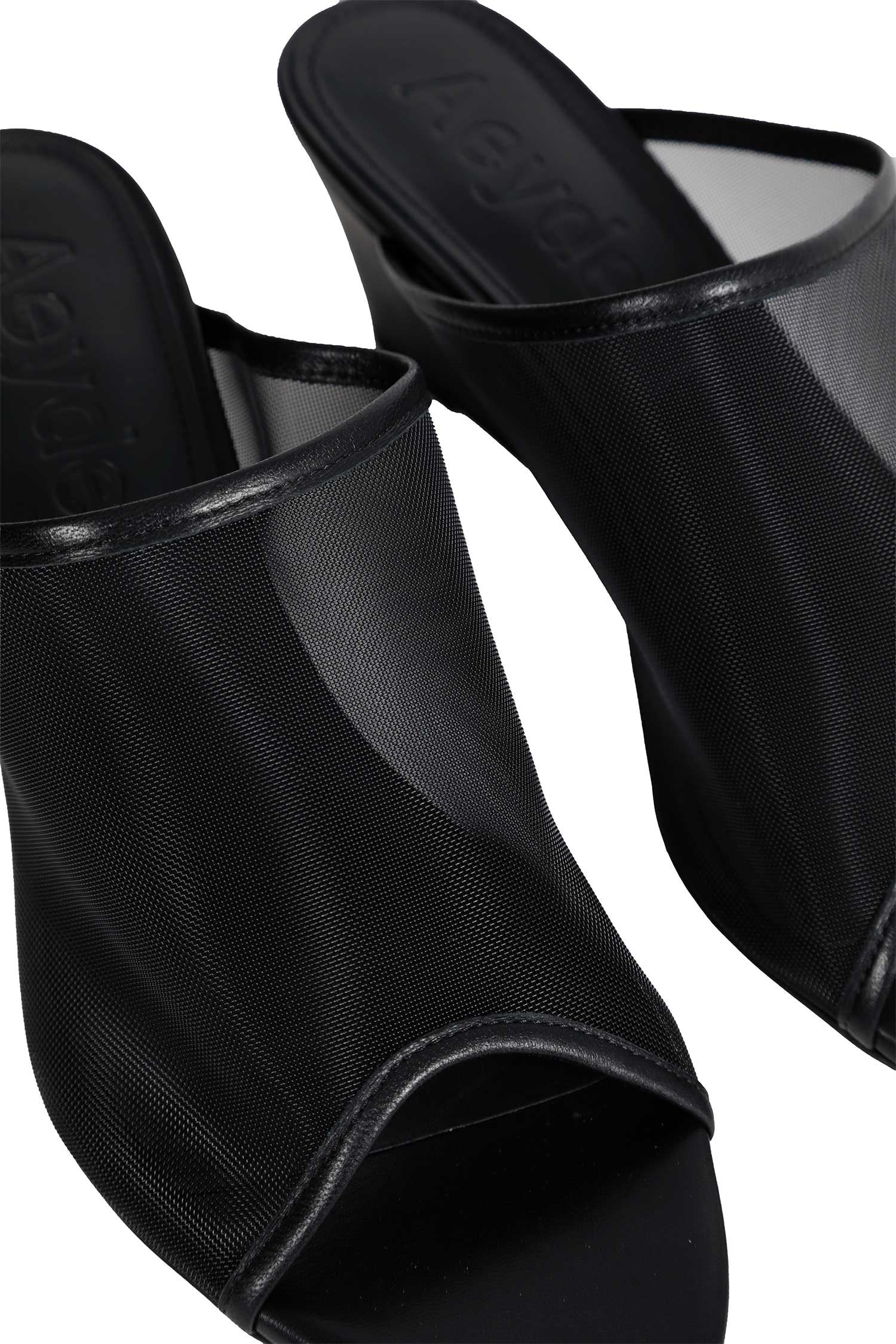 Suzanne Mesh and Nappa Mules