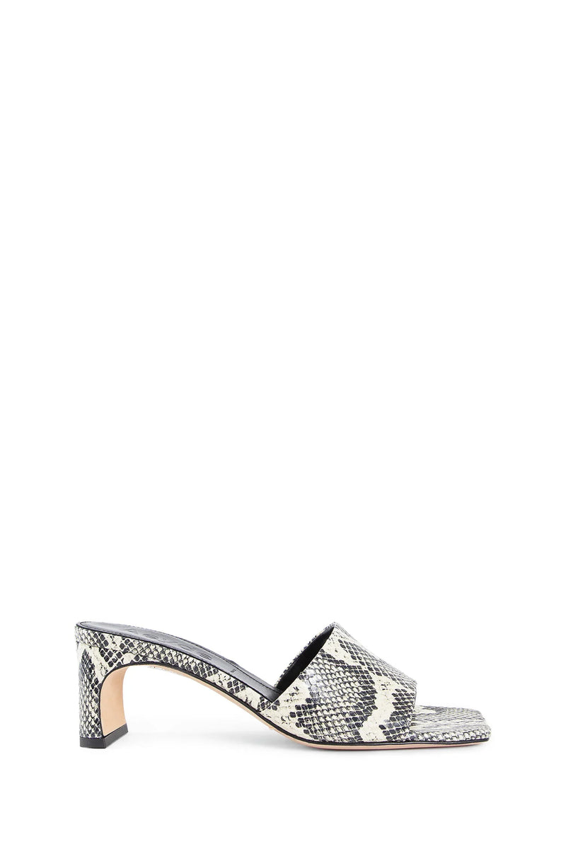 Jeanie snake print mules - Antonioli.eu