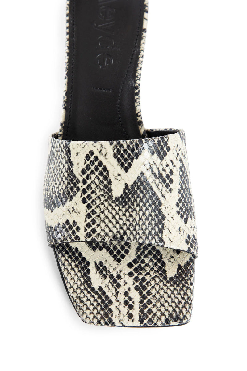 Jeanie snake print mules - Antonioli.eu