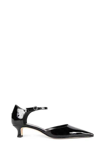 Tillie Patent Calf Leather Kitten Pumps