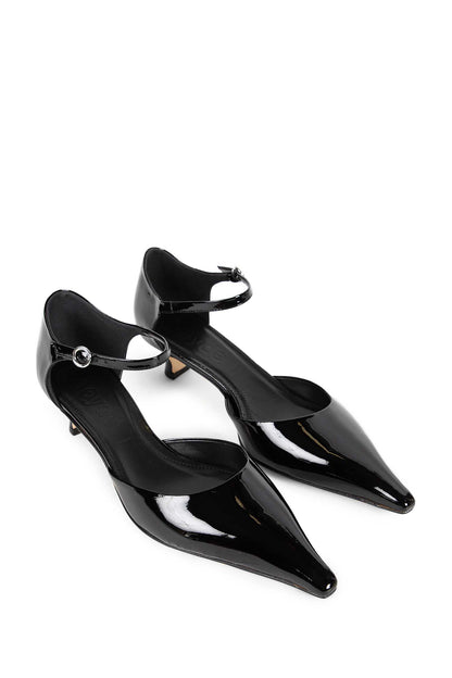 Tillie Patent Calf Leather Kitten Pumps