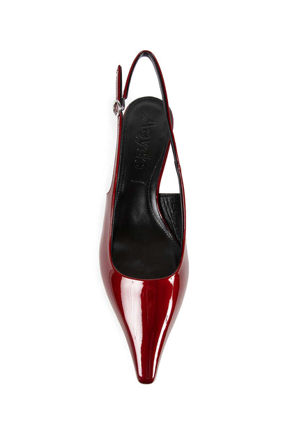 AEYDE WOMAN RED PUMPS