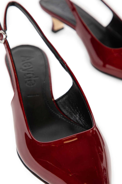 AEYDE WOMAN RED PUMPS
