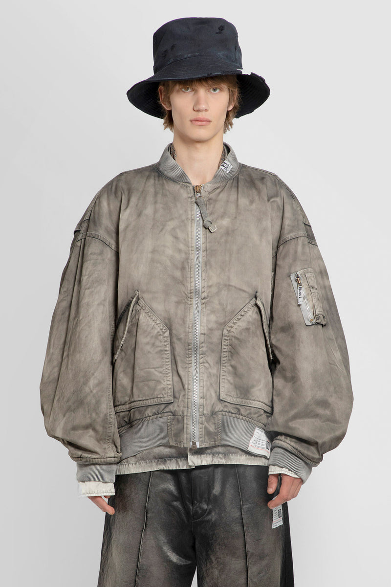 MAISON MIHARA YASUHIRO MAN GREY JACKETS