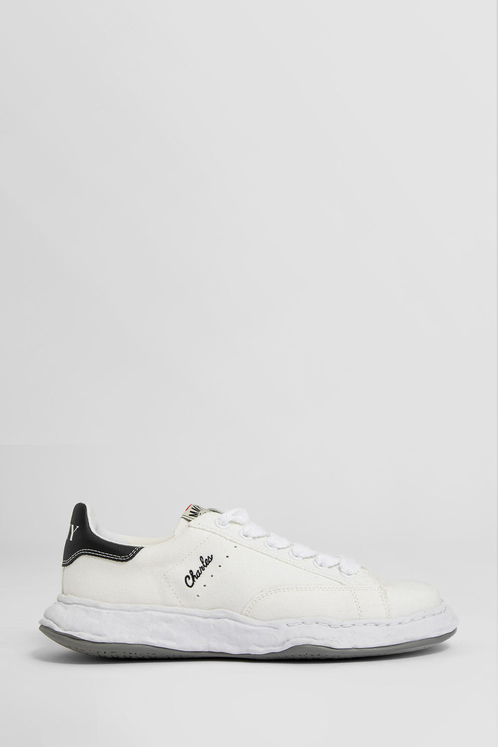 MAISON MIHARA YASUHIRO MAN WHITE SNEAKERS