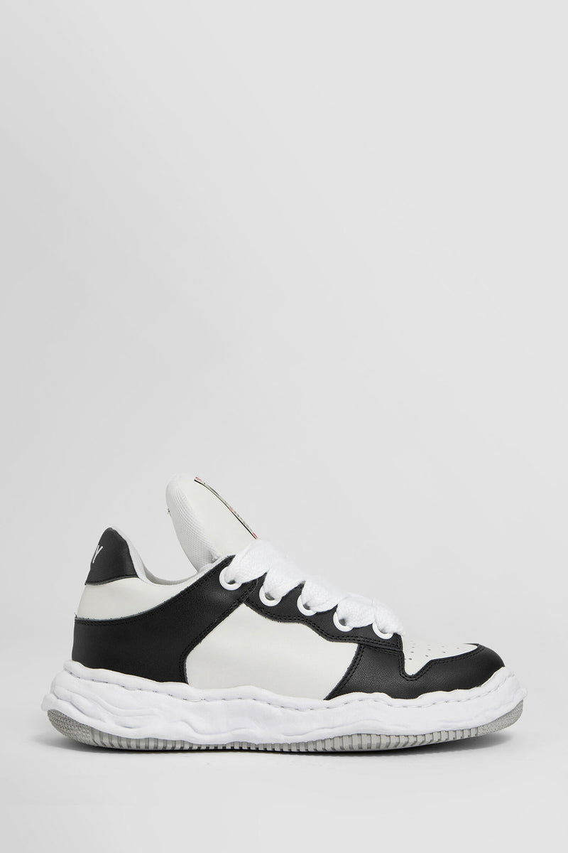 MAISON MIHARA YASUHIRO MAN BLACK&WHITE SNEAKERS - MAISON MIHARA