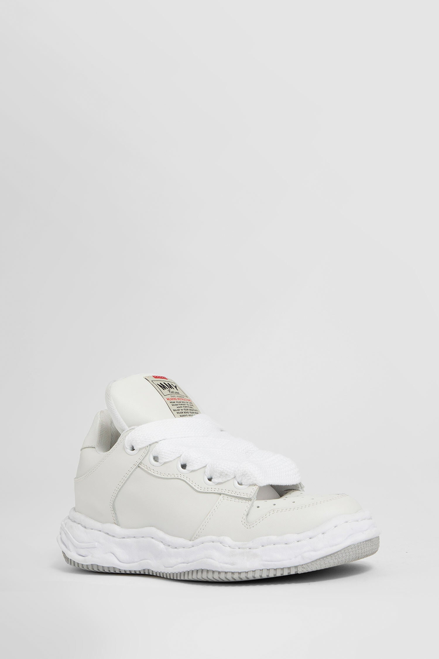 MAISON MIHARA YASUHIRO MAN WHITE SNEAKERS