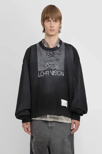 Antonioli MAISON MIHARA YASUHIRO MAN BLACK SWEATSHIRTS