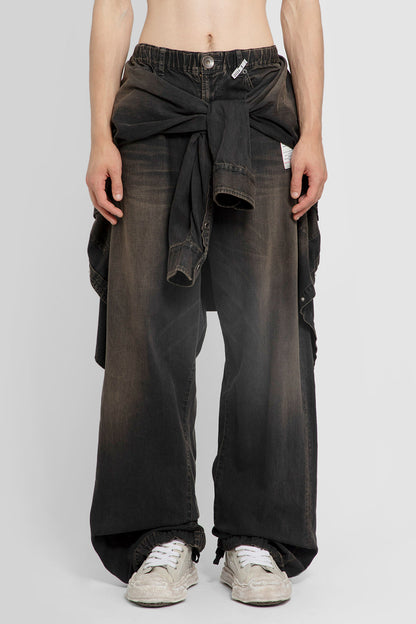 MAISON MIHARA YASUHIRO MAN BLACK JEANS