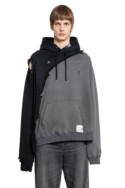 Antonioli MAISON MIHARA YASUHIRO MAN BLACK SWEATSHIRTS