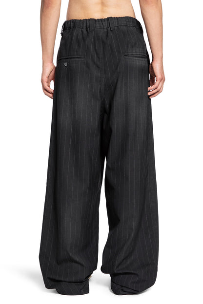 MAISON MIHARA YASUHIRO MAN BLACK TROUSERS