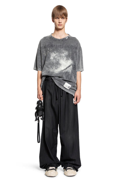 MAISON MIHARA YASUHIRO MAN BLACK TROUSERS