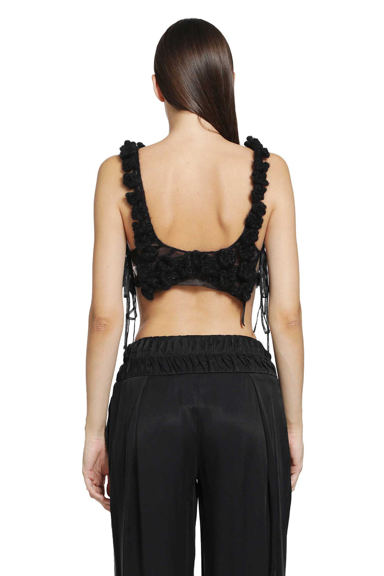 PAULINE DUJANCOURT Georgia Crochet Bra woman