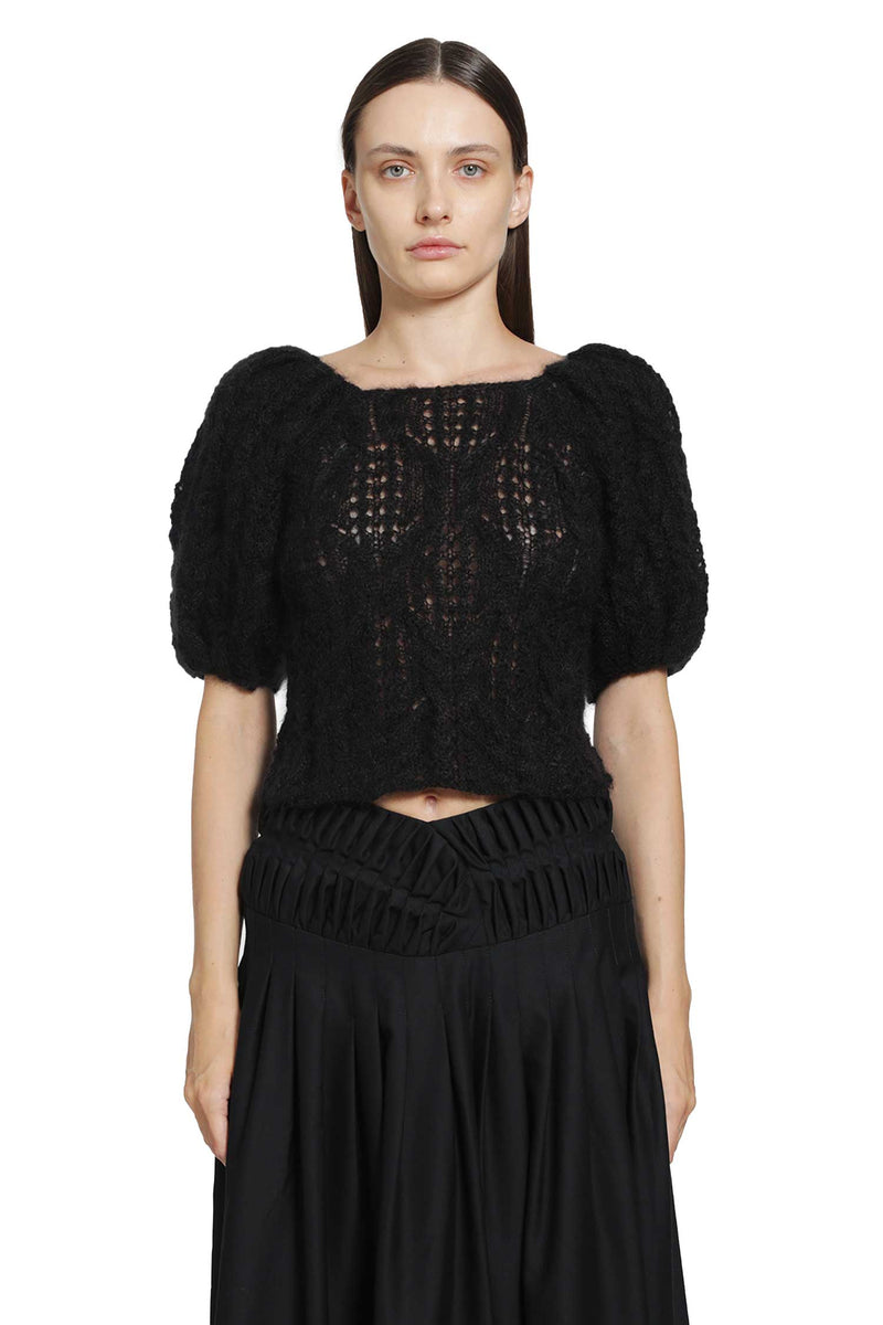PAULINE DUJANCOURT Laia Hand Knit Top woman