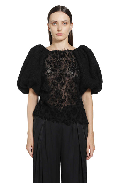 Laia Hand-Knit Alpaca Lace Top