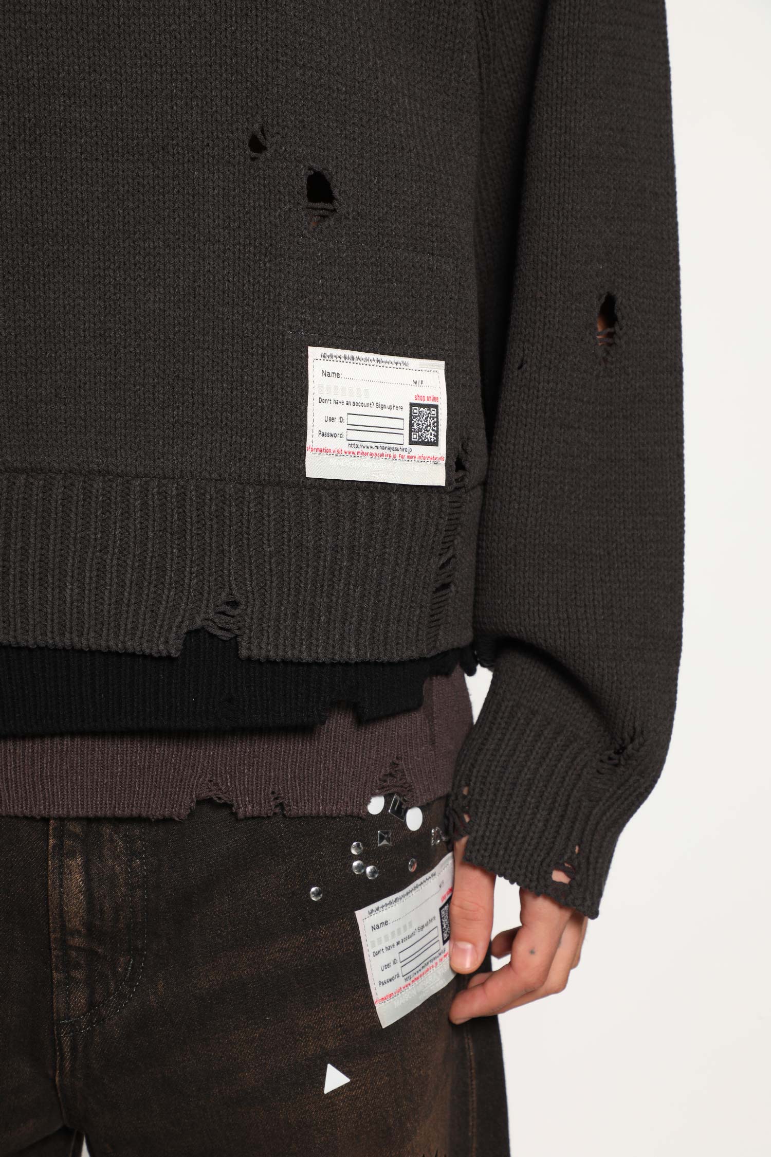 MAISON MIHARA YASUHIRO MAN  KNITWEAR