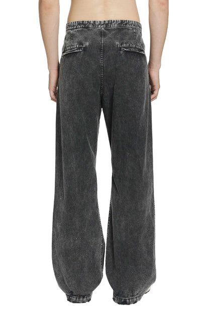 Distressed Cotton Linen Pants
