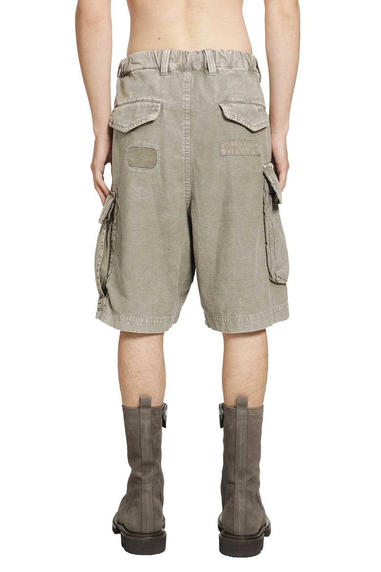 MAISON MIHARA YASUHIRO Repaired Cargo Shorts man