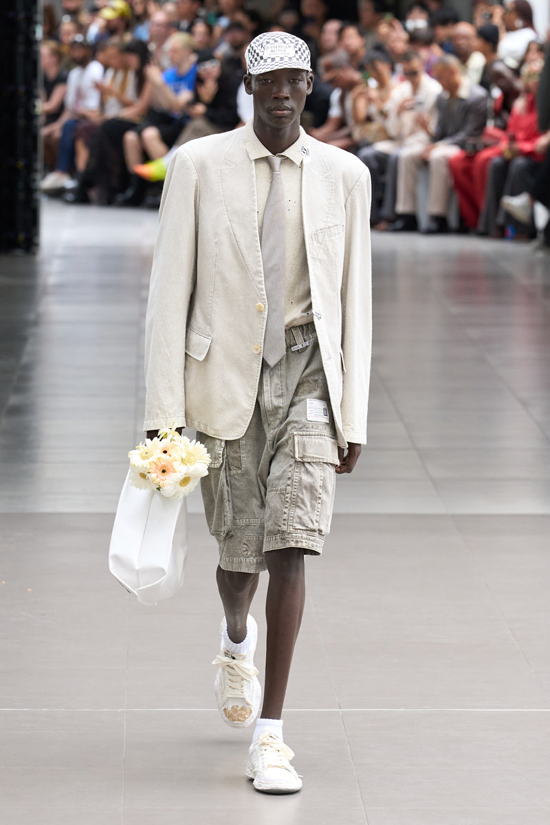 MAISON MIHARA YASUHIRO Repaired Cargo Shorts man